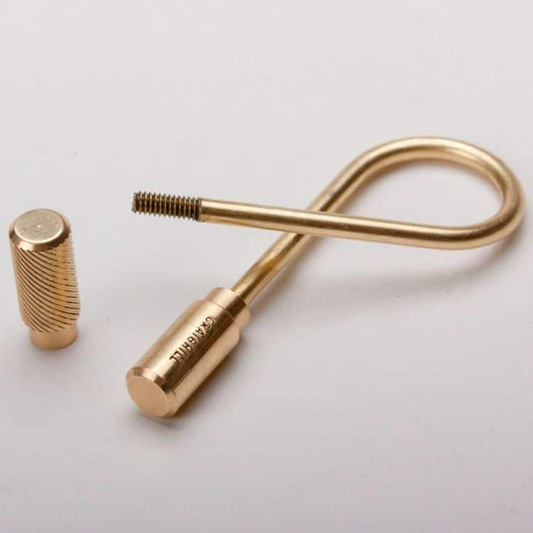 llavero Craighill Helix brass