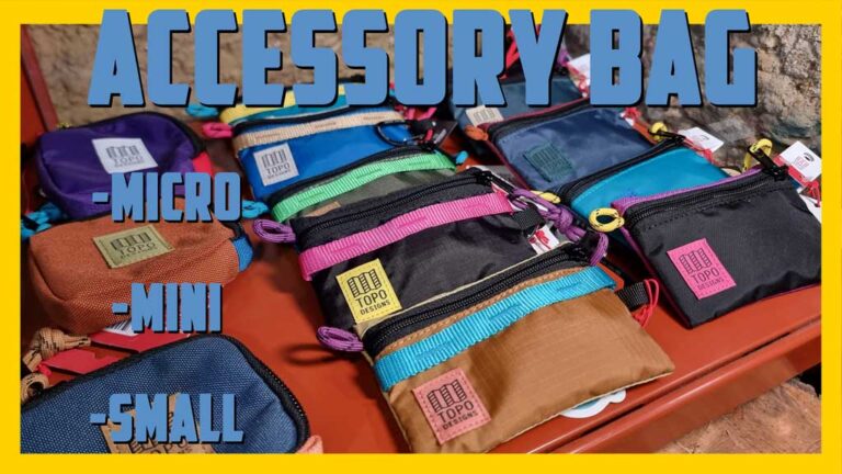 Topo Designs Accessory Bag Micro , Mini y Small - video Review