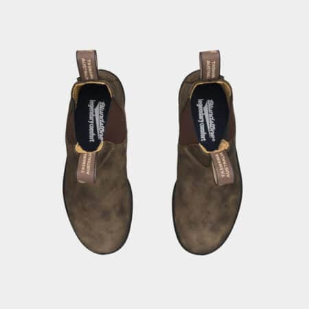 Blundstone Chelsea rustic vista de arriba