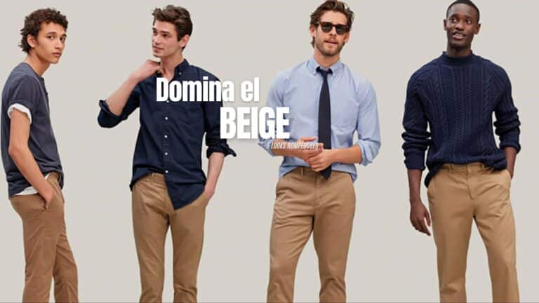 6 Looks para combinar pantalones chinos beige