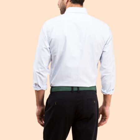 Camisa Oxford rayas azul Scotta 1985