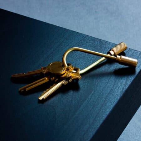 Llavero Craighill Helix brass