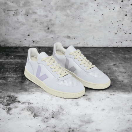 V-10 leather gravel Parme