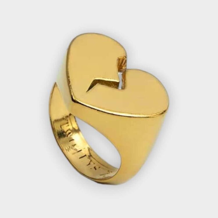 Anillo Twojeys Broken gold