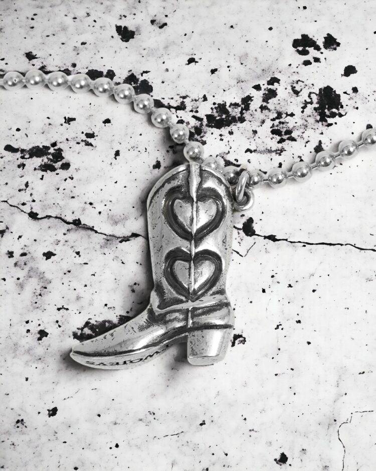 Collar Twojeys Boot silver