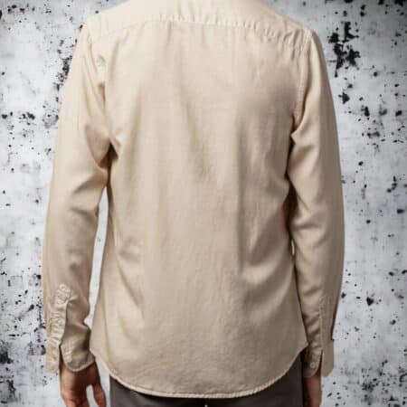 Camisa Forest tencel beige