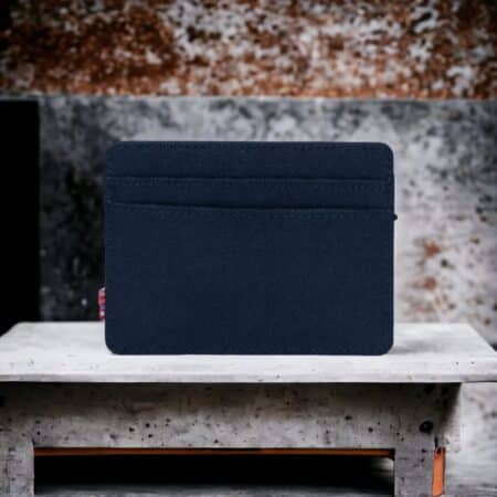 tarjetero Herschel Charlie navy