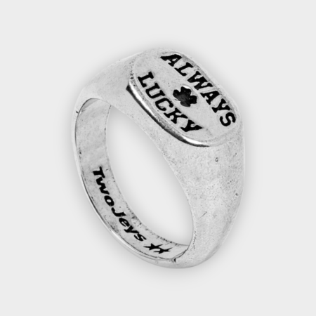 Anillo always lucky signet