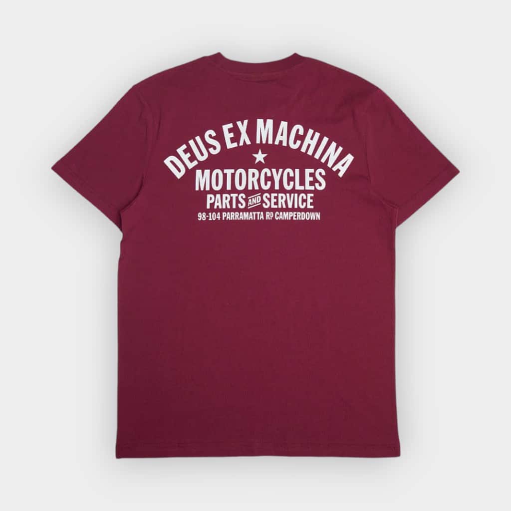 Camiseta Deus Camperdown rhodo