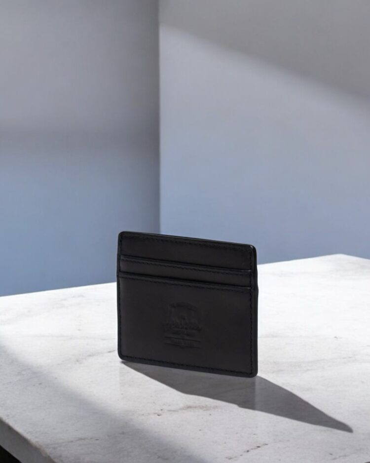 tarjetero Herschel Charlie leather