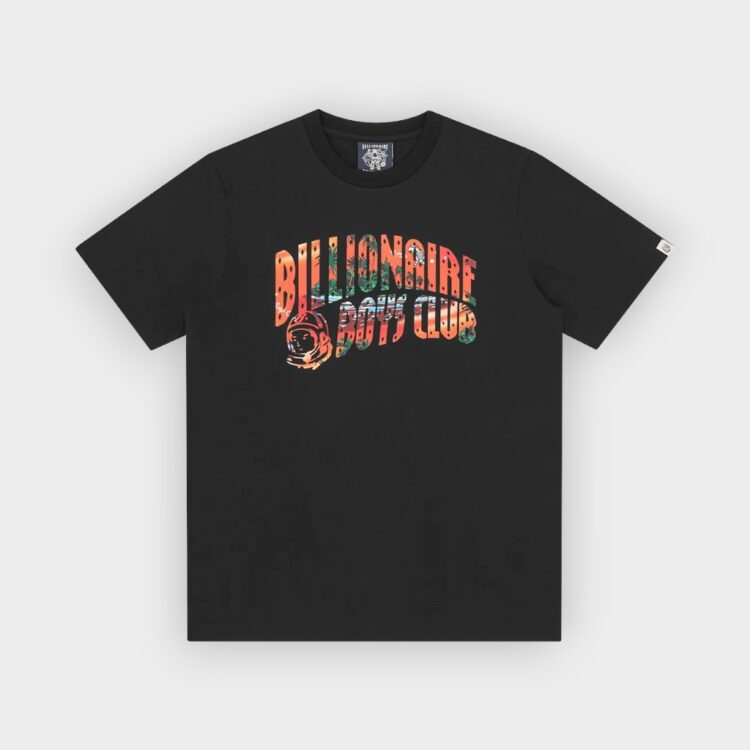 camiseta Tropical island black