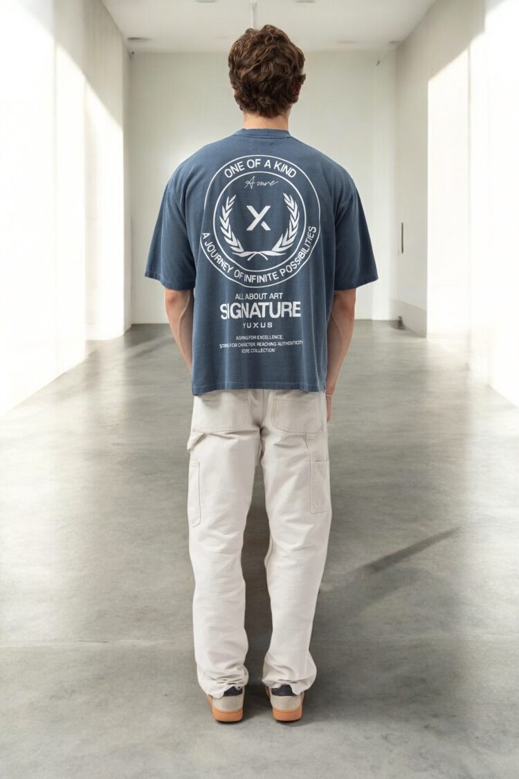 Camiseta Yuxus deepsea Azure