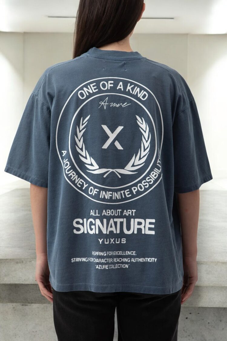 Camiseta Yuxus deepsea Azure