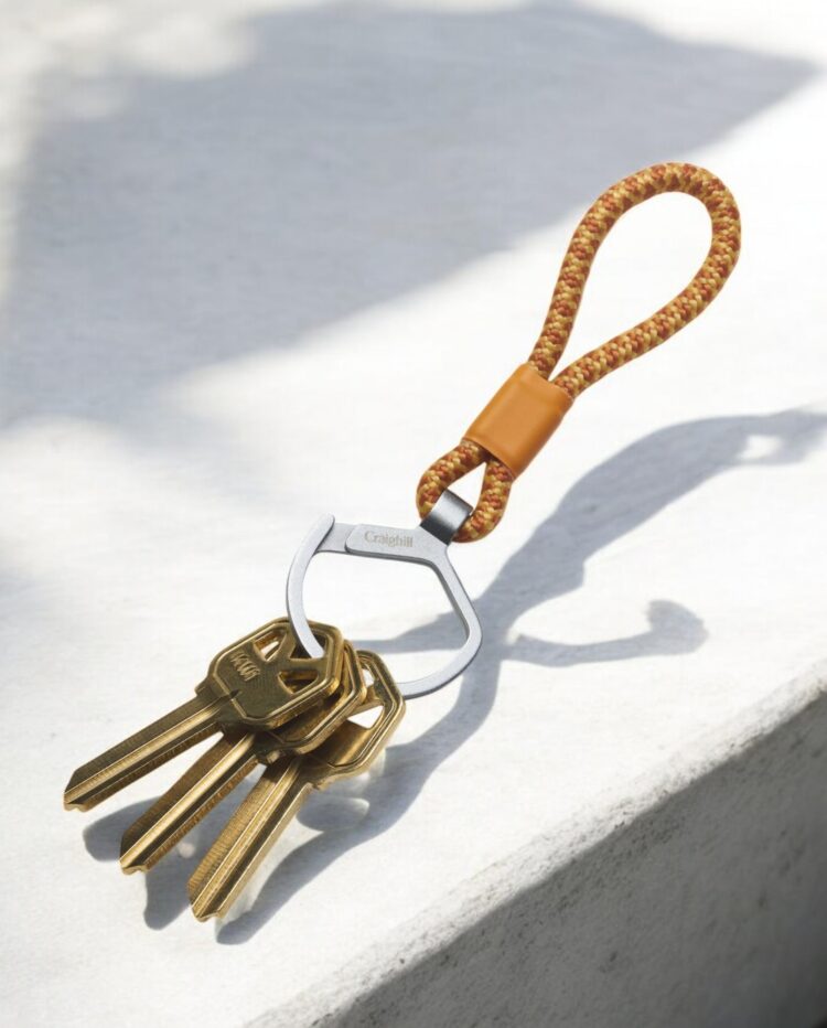 llavero Craighill Split orange