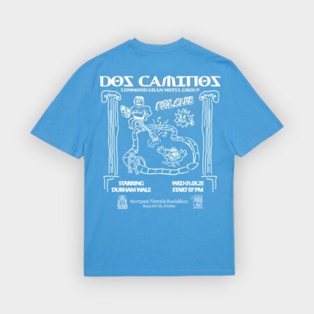 Camiseta Dos caminos blue