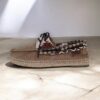Alpargatas Espadrille naútico camel