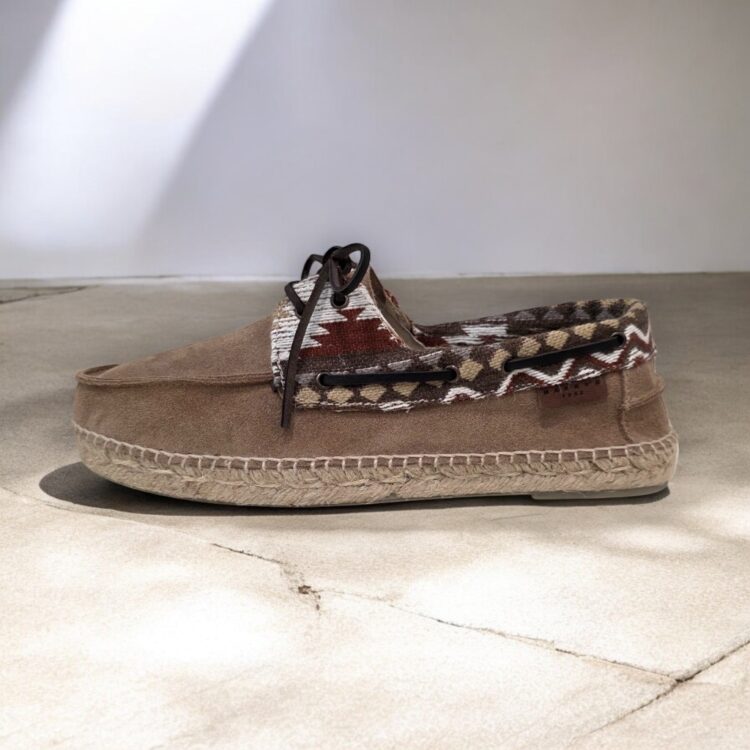 Alpargatas Espadrille naútico camel