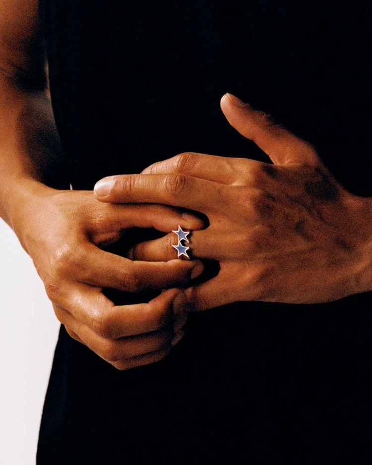 Anillo Twojeys Icon enameled