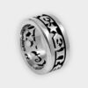 Anillo Twojeys Scripted silver