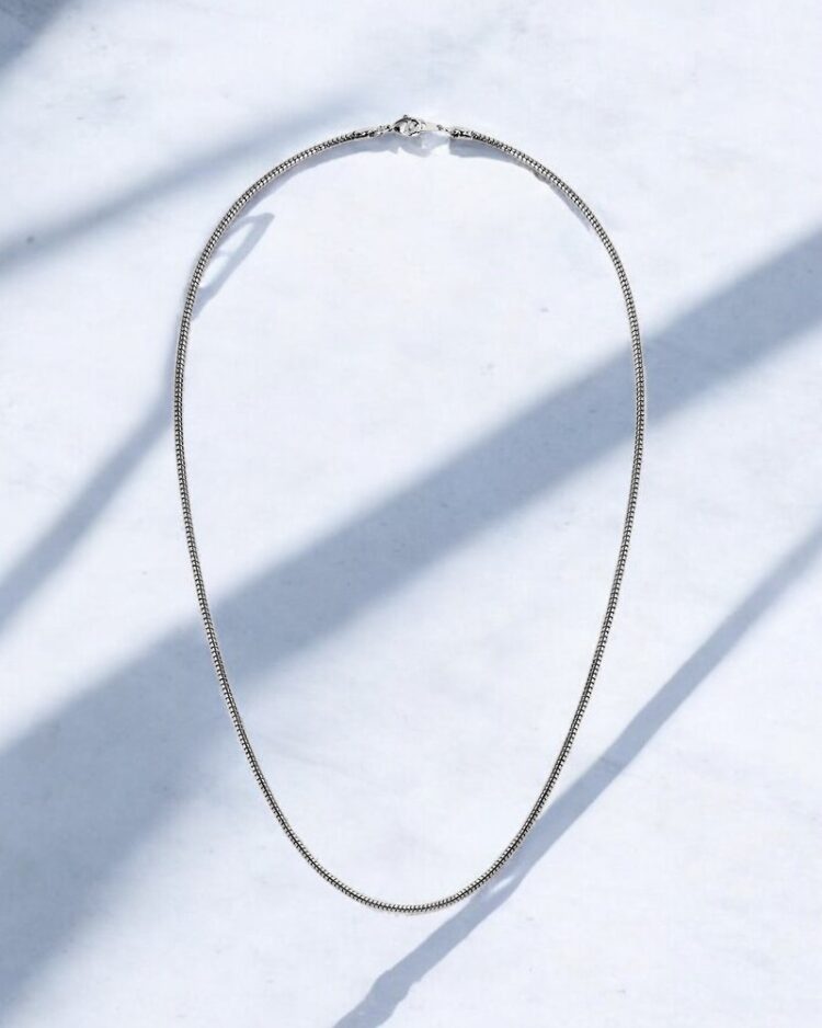 Cadena Twojeys Bali silver