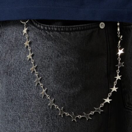 cadena pantalón Twojeys Stars silver