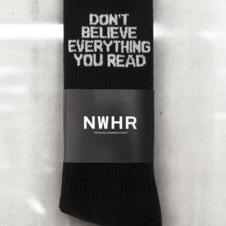 Calcetines NWHR Don't black