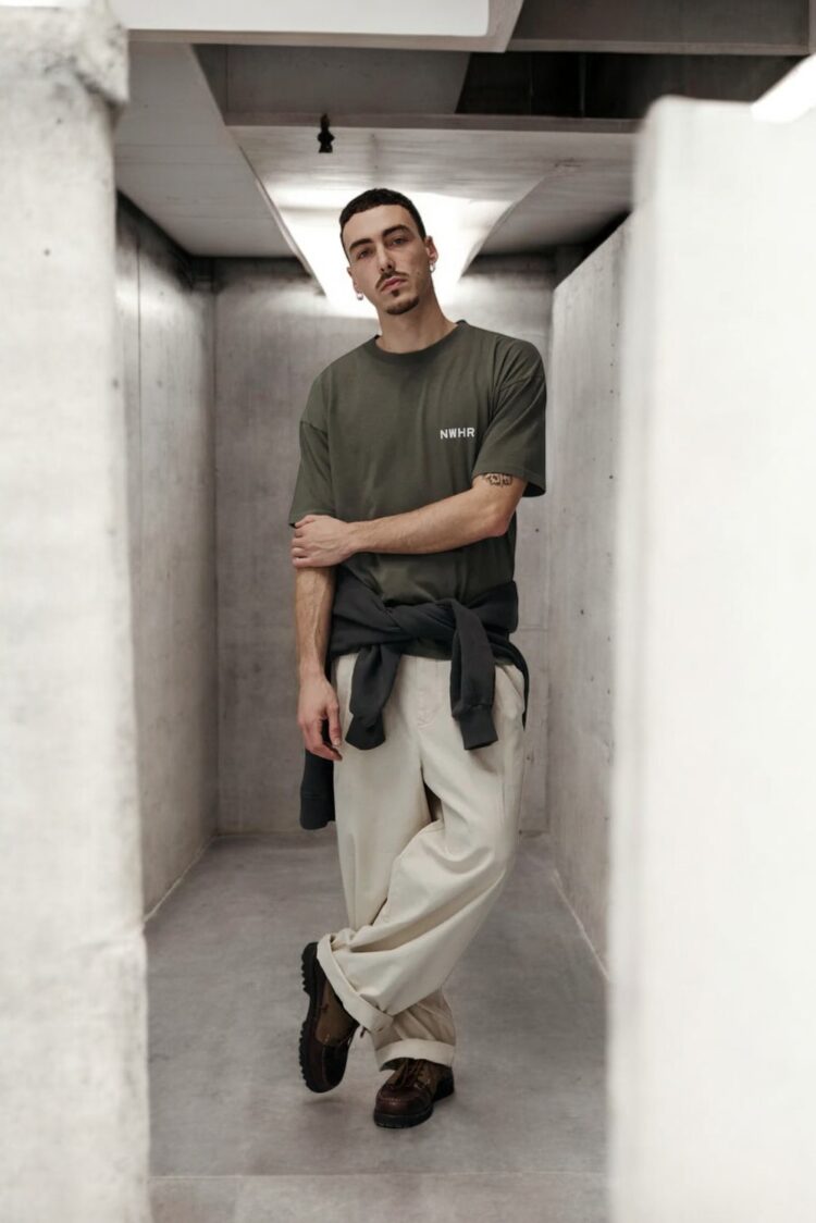 Camiseta NWHR Basic olive