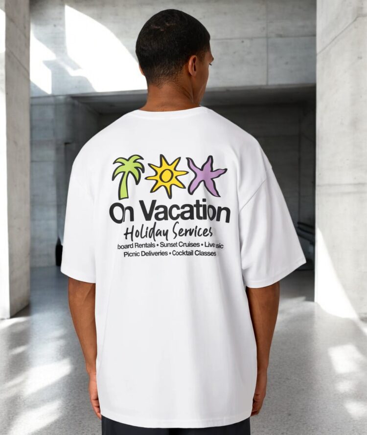 camiseta On Vacation Holiday