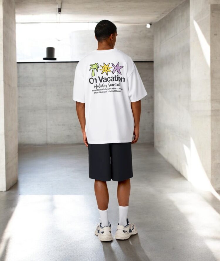 camiseta On Vacation Holiday