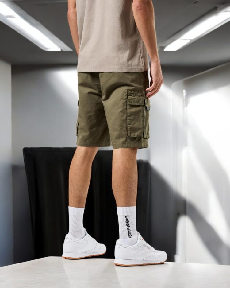 cargo corto Mascia green