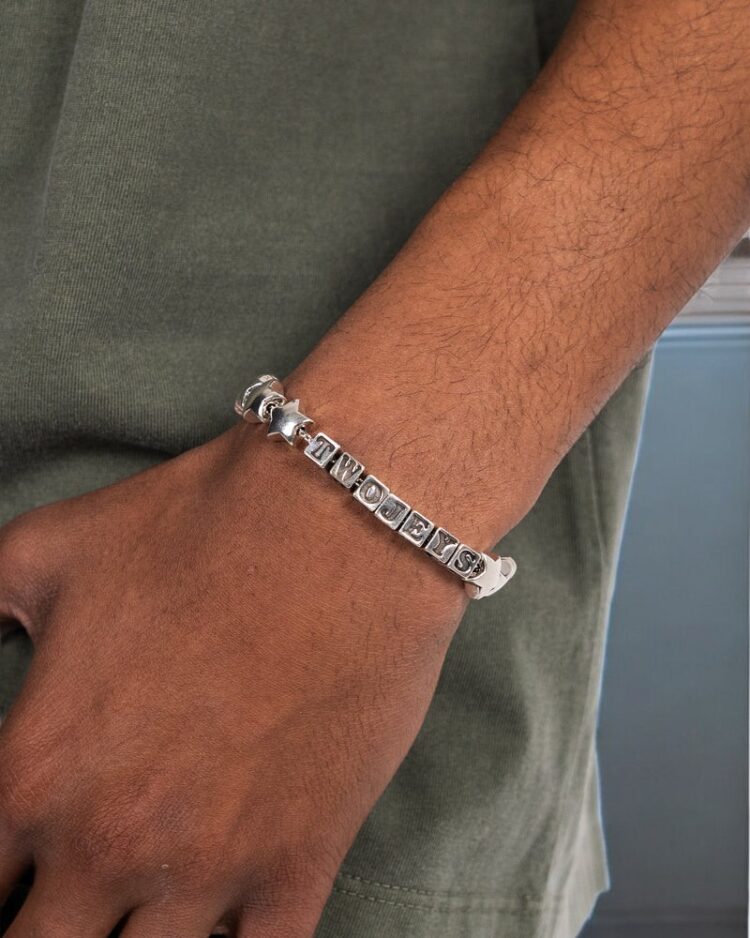 Pulsera Twojeys Stars silver