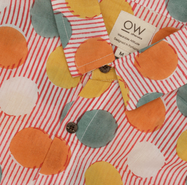 Camisa Otherwise Glee orange