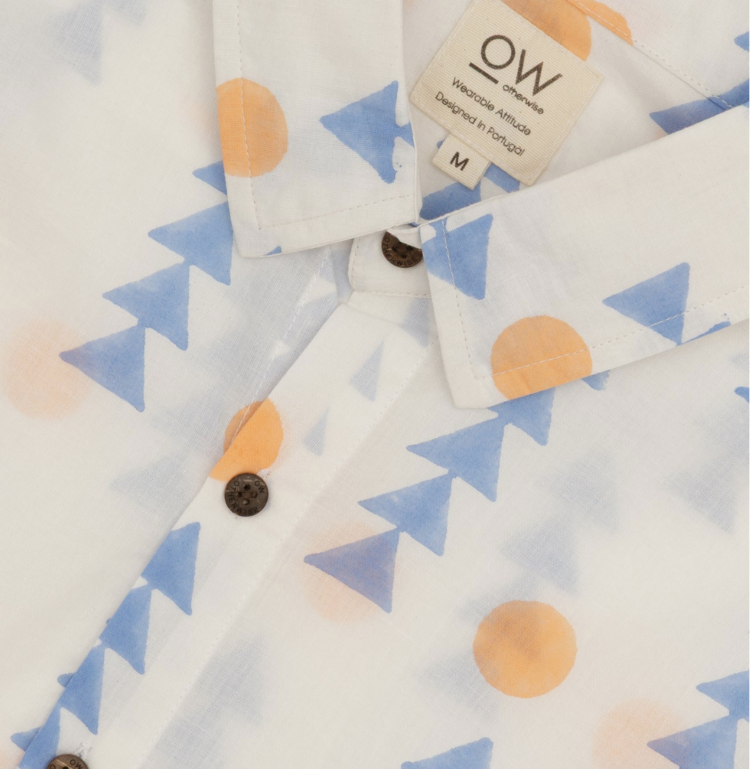 Camisa Otherwise Zulu white