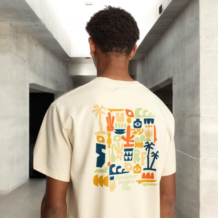 Revolution camiseta FIN offwhite