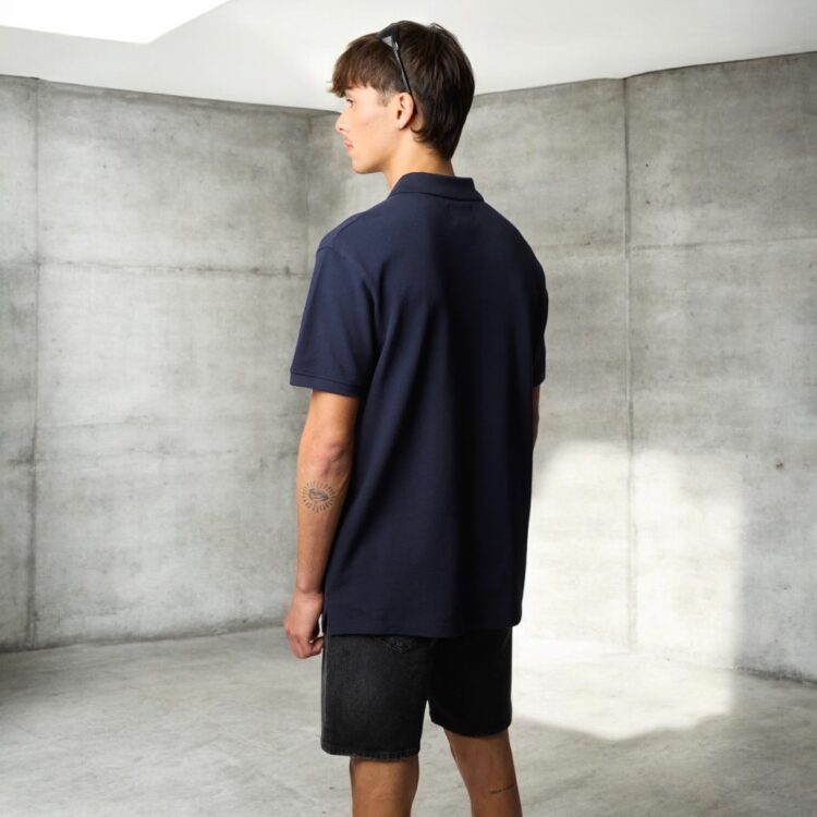 polo Patch azul marino