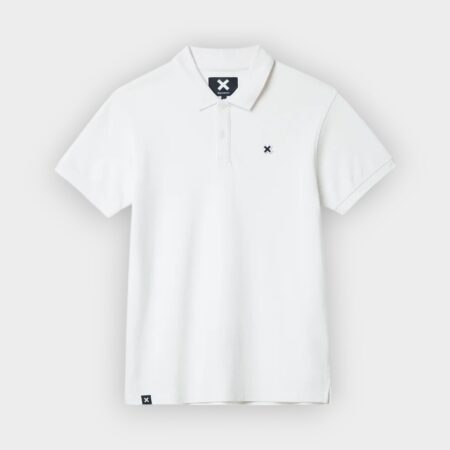 polo Patch blanco