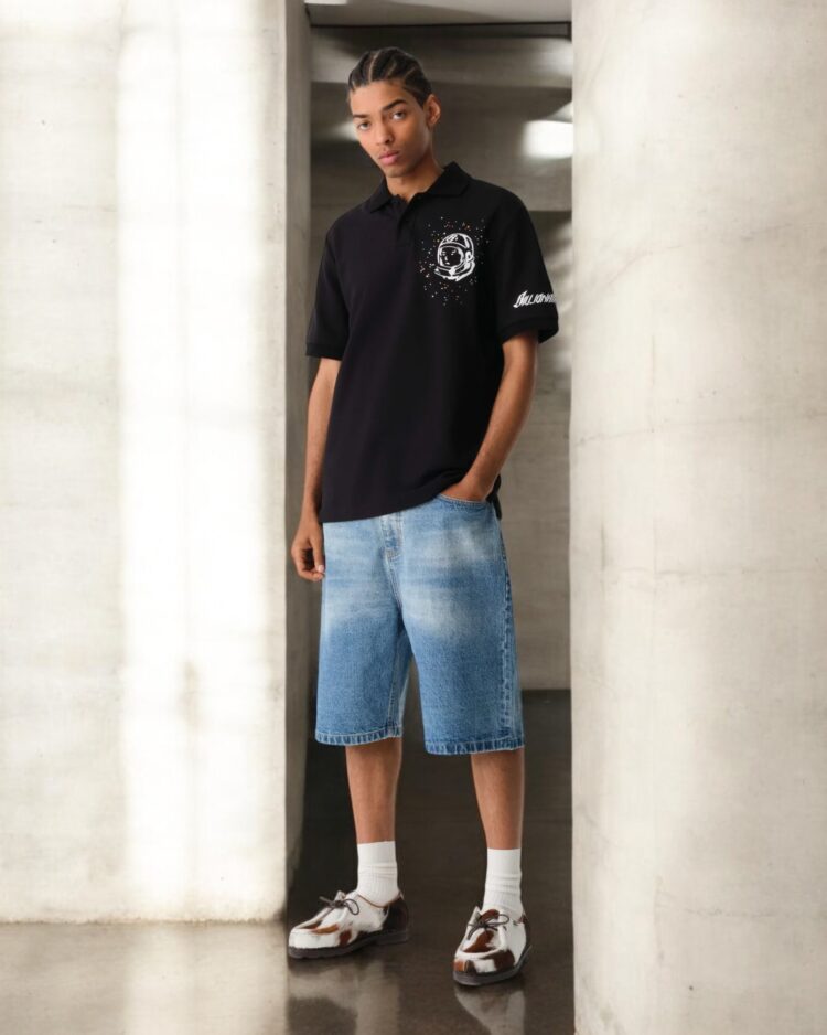 Polo Embellished astro black