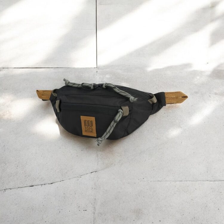 riñonera Mountain black neutral