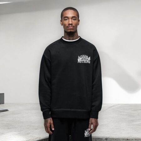 Sudadera Dakota butterfly black