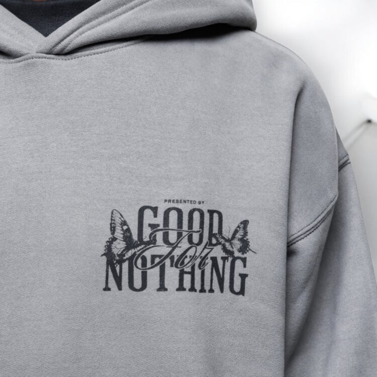 Sudadera Dakota butterfly grey