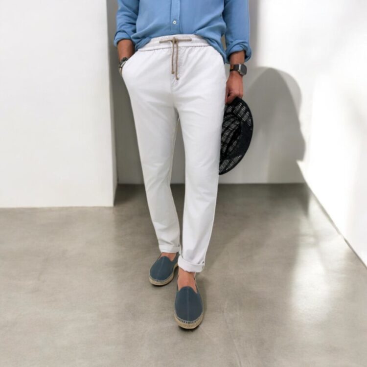 pantalón Medusa Jogger beige