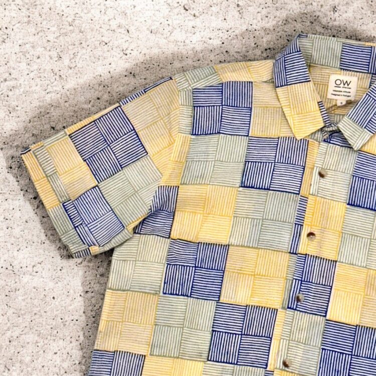 Camisa Otherwise Dabu blue