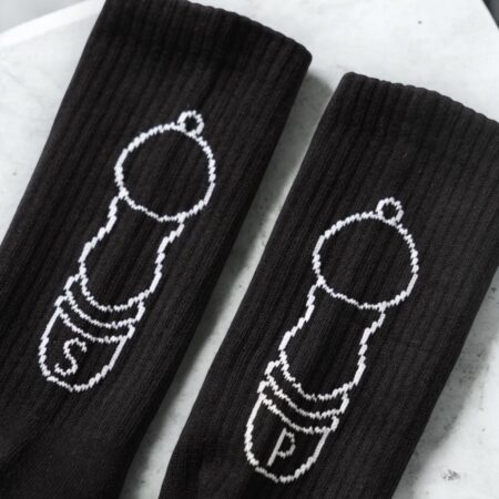 Calcetines Salt Pepper Black