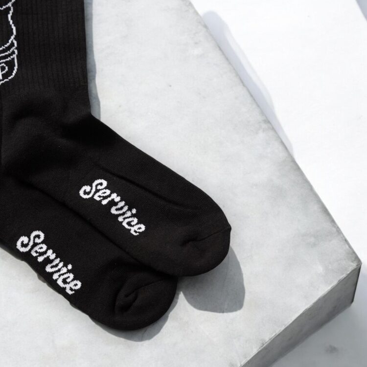 Calcetines Salt Pepper Black