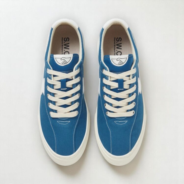 Zapatillas Dellow canvas blue