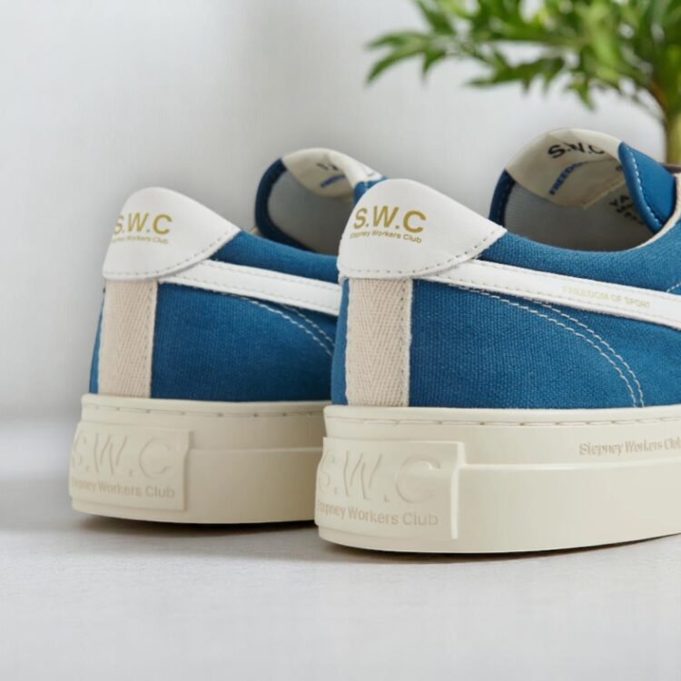 Zapatillas Dellow canvas blue