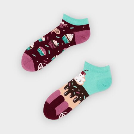 Calcetines tobilleros Many cupcake