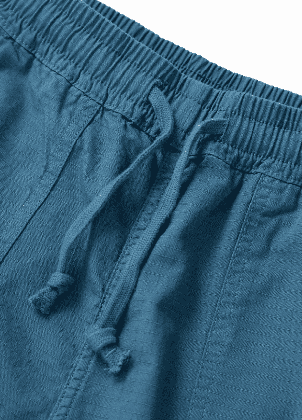 Pantalón corto Ripstop ocean