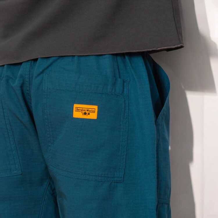 Pantalones Ripstop chef ocean