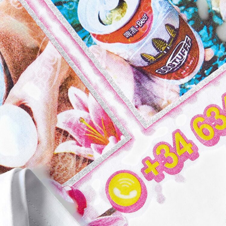 Camiseta Ssstufff Nails white